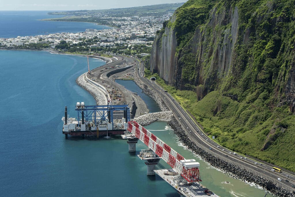 Nouvelle Route du Littoral Accès Saint-Denis